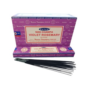 Violet Rosemary Incense 15g Satya - Competitive Series